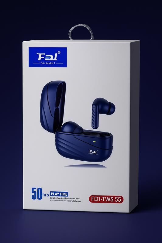 FD1 TWS 55 Wireless Bluetooth Headphones