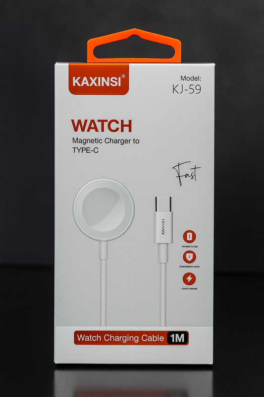 KAXINSI KJ-59 Portable Magnetic Charger – Type-C to Apple Watch